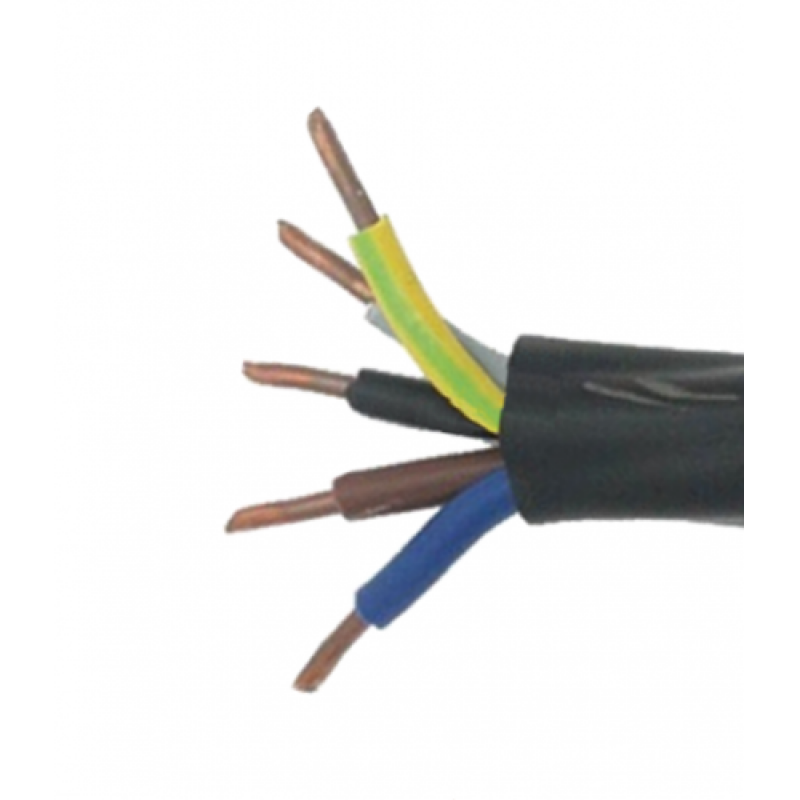 Токов кабел СВТ-с 5 х 4.00, 100 метрана ниска цена с бърза доставка - BestPC.BG