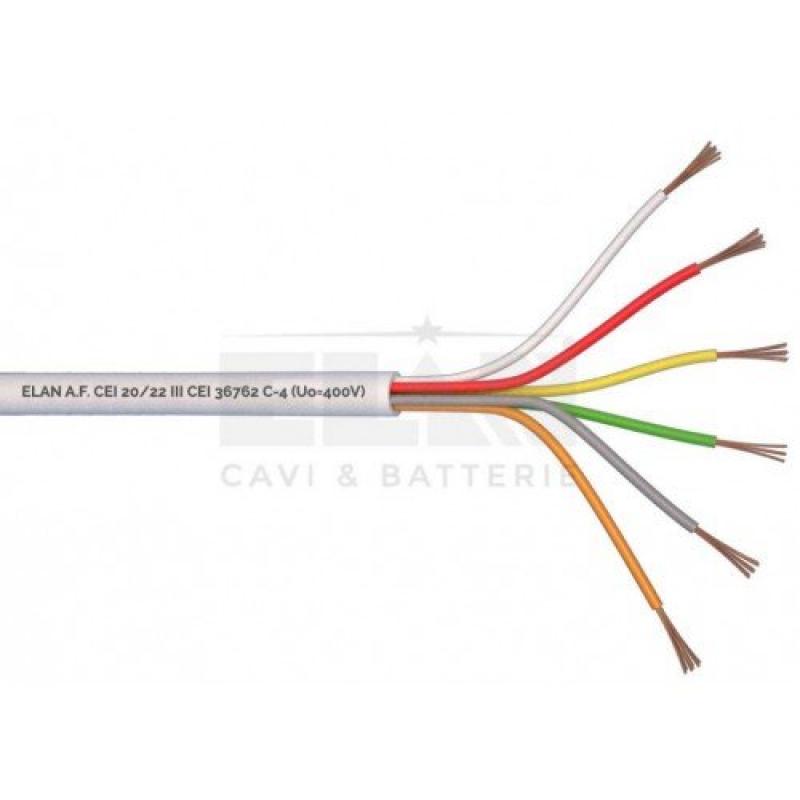 ELAN Алармен кабел 6x0,22mm Cu, 100 метрана ниска цена с бърза доставка - BestPC.BG