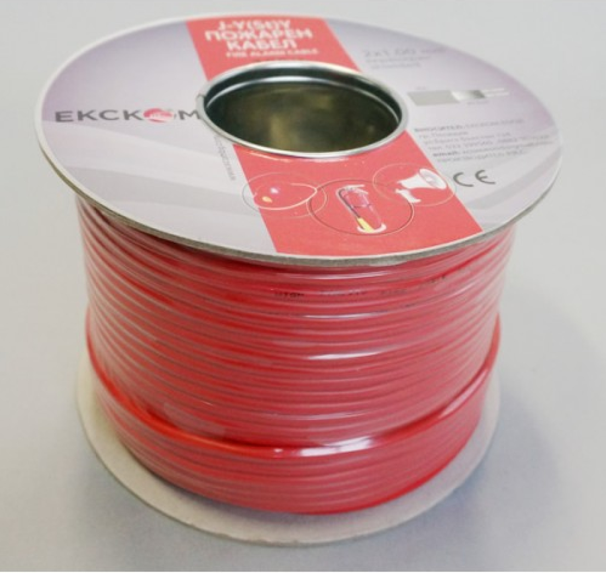 Кабел за пожароизвестяване Пожарен J-Y(St)Y 2x1.00mm CU, 100 м.на ниска цена с бърза доставка - BestPC.BG