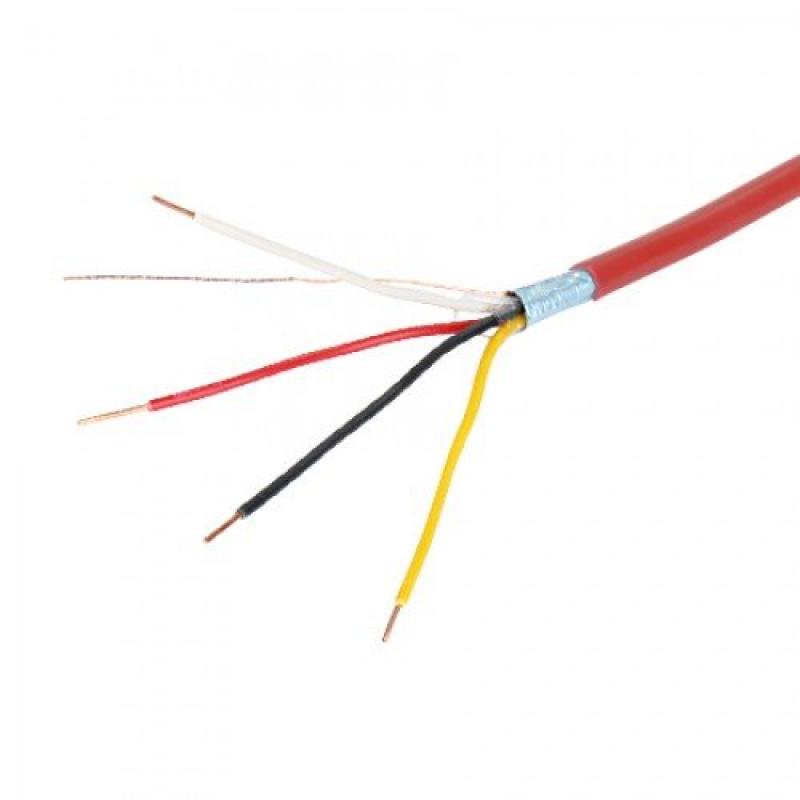 Кабел за пожароизвестяване Пожарен J-Y(St)Y 4x1.00mm CU 100мна ниска цена с бърза доставка - BestPC.BG