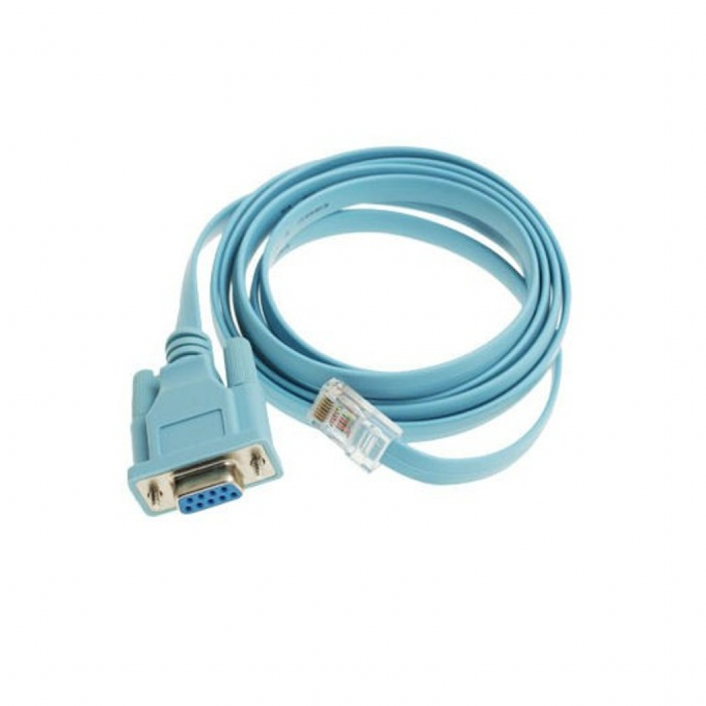 Кабел/адаптер CISCO Console Cable 6ft with RJ45 and DB9Fна ниска цена с бърза доставка - BestPC.BG