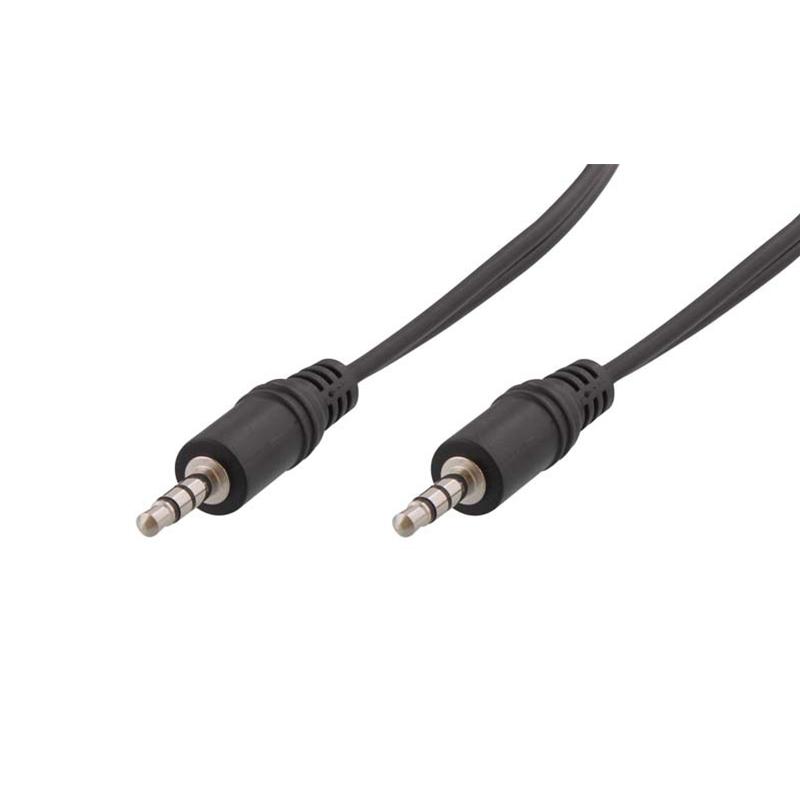 TNB Кабел, 3.5 mm male-3.5 mm male, 0.8 mна ниска цена с бърза доставка - BestPC.BG
