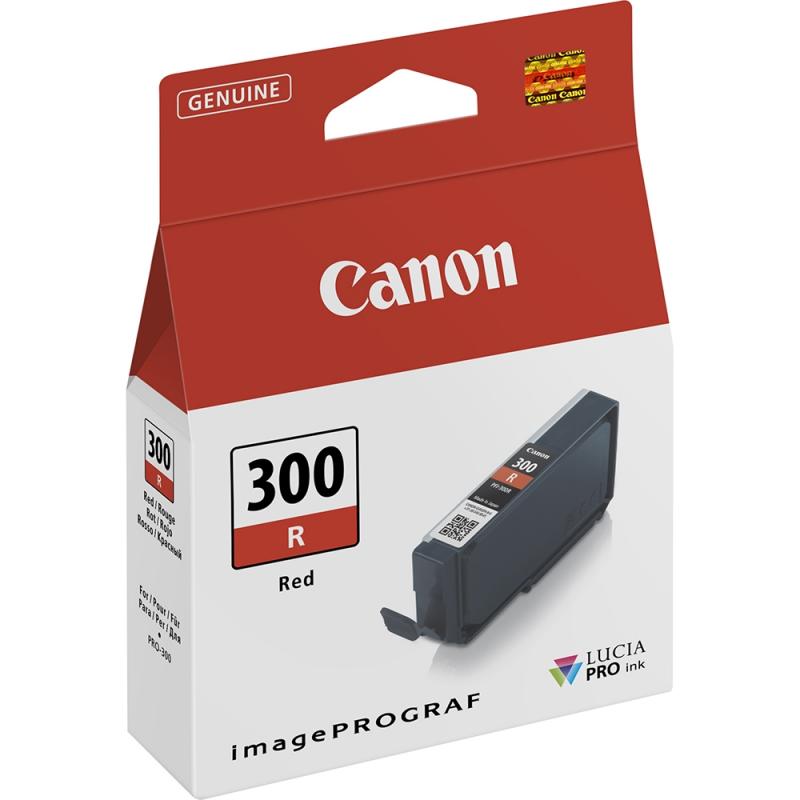 Касета с мастило Canon PFI-300 Rна ниска цена с бърза доставка - BestPC.BG