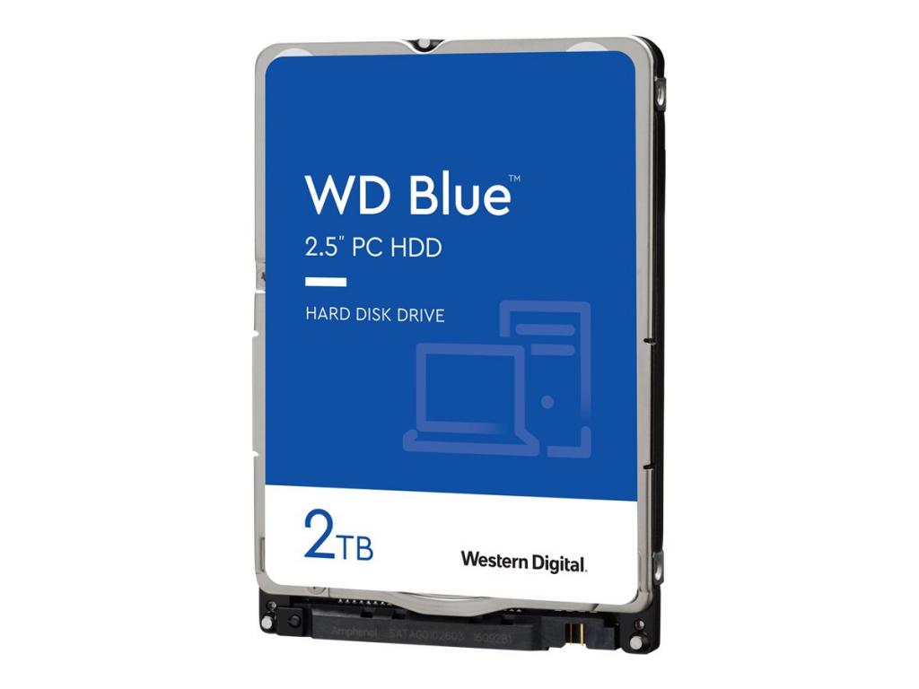 HDD вътрешен Western Digital Blue Mobile 2TB HDD 7mm 5400Rpm SATA 6Gb-sна ниска цена с бърза доставка - BestPC.BG