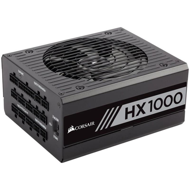 Захранване CORSAIR HX Series HX1000 — 1000 Watt 80 PLUS Platinum Certified Fully Modularна ниска цена с бърза доставка - BestPC.BG