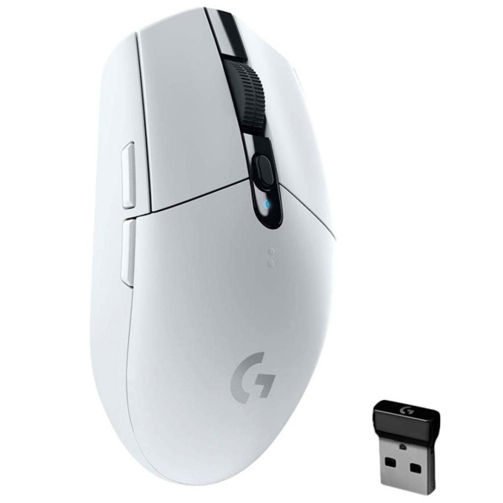 Мишка Геймърска Mouse Logitech G305 Lightspeed Wrls Wh 910-005291на ниска цена с бърза доставка - BestPC.BG