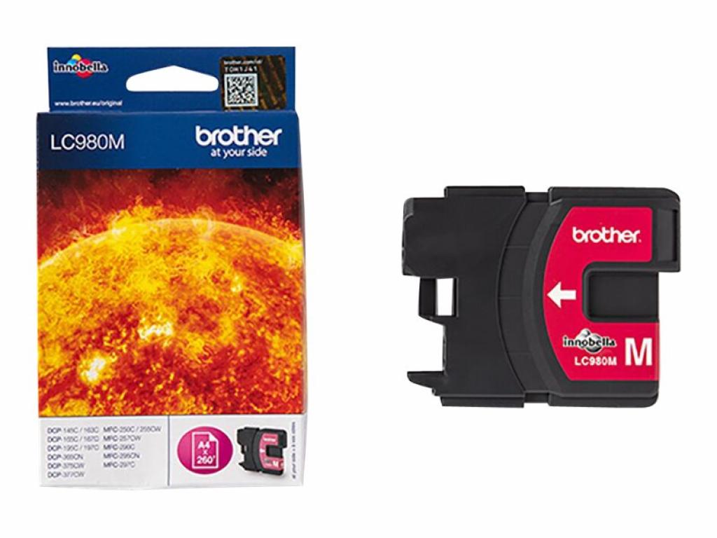 Касета с мастило BROTHER LC-970 ink cartridge magenta 300 pна ниска цена с бърза доставка - BestPC.BG