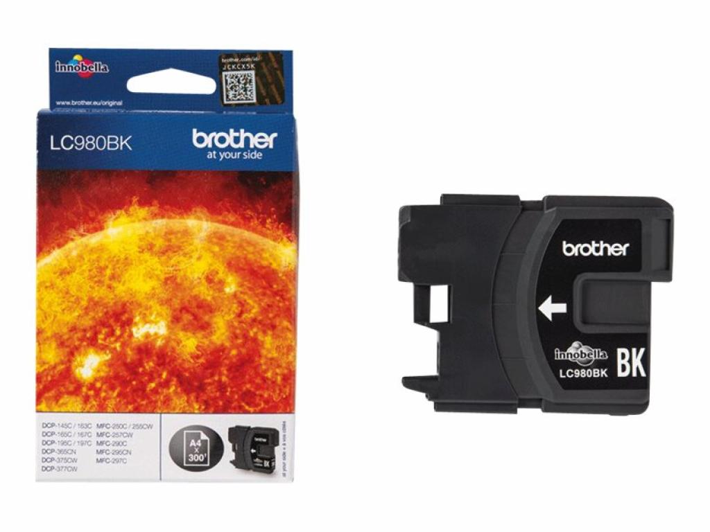 Касета с мастило BROTHER LC-970 ink cartridge black 300pна ниска цена с бърза доставка - BestPC.BG
