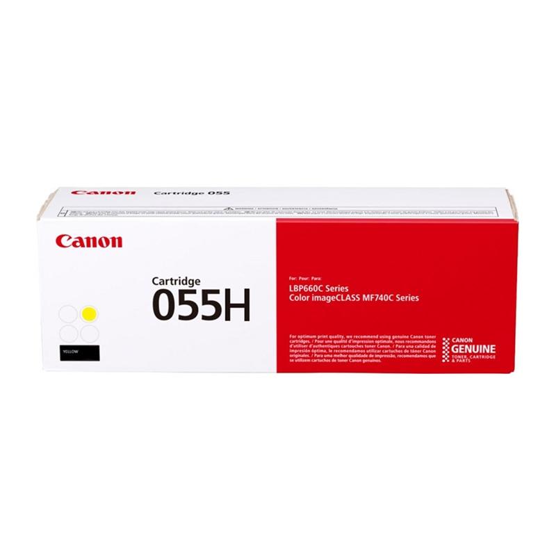 Canon Тонер CRG-055H, MF74x, 5900 страници-5%, Yellowна ниска цена с бърза доставка - BestPC.BG