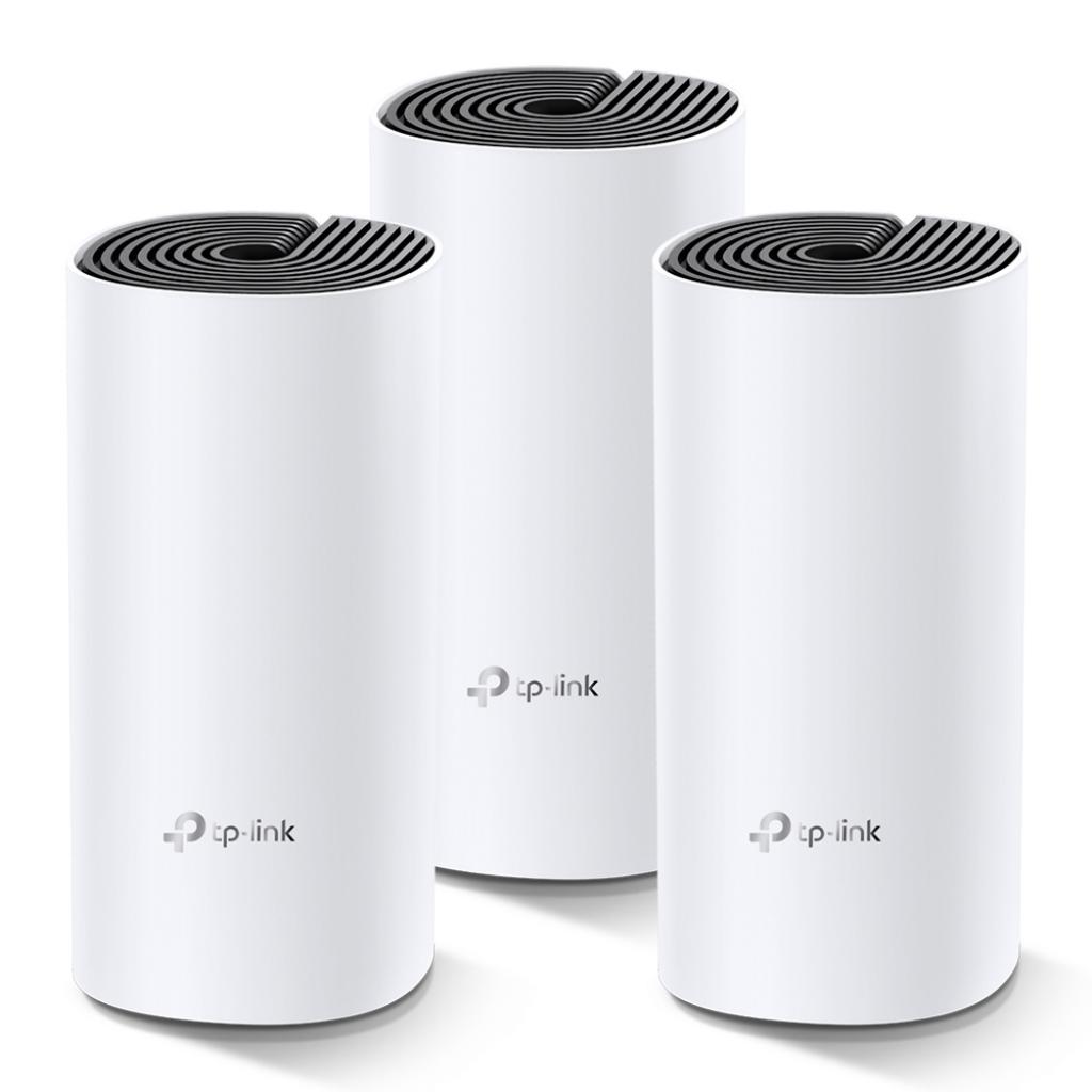 Безжична Wi-fi система TP-Link Deco M4 AC1200 (3-pack)на ниска цена с бърза доставка - BestPC.BG