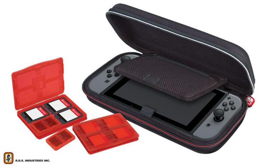Продукт Чанта за гейминг конзола Nacon Bigben Nintendo Switch Travel Case NNS40, Черенна ниска цена с бърза доставка - BestPC.BG