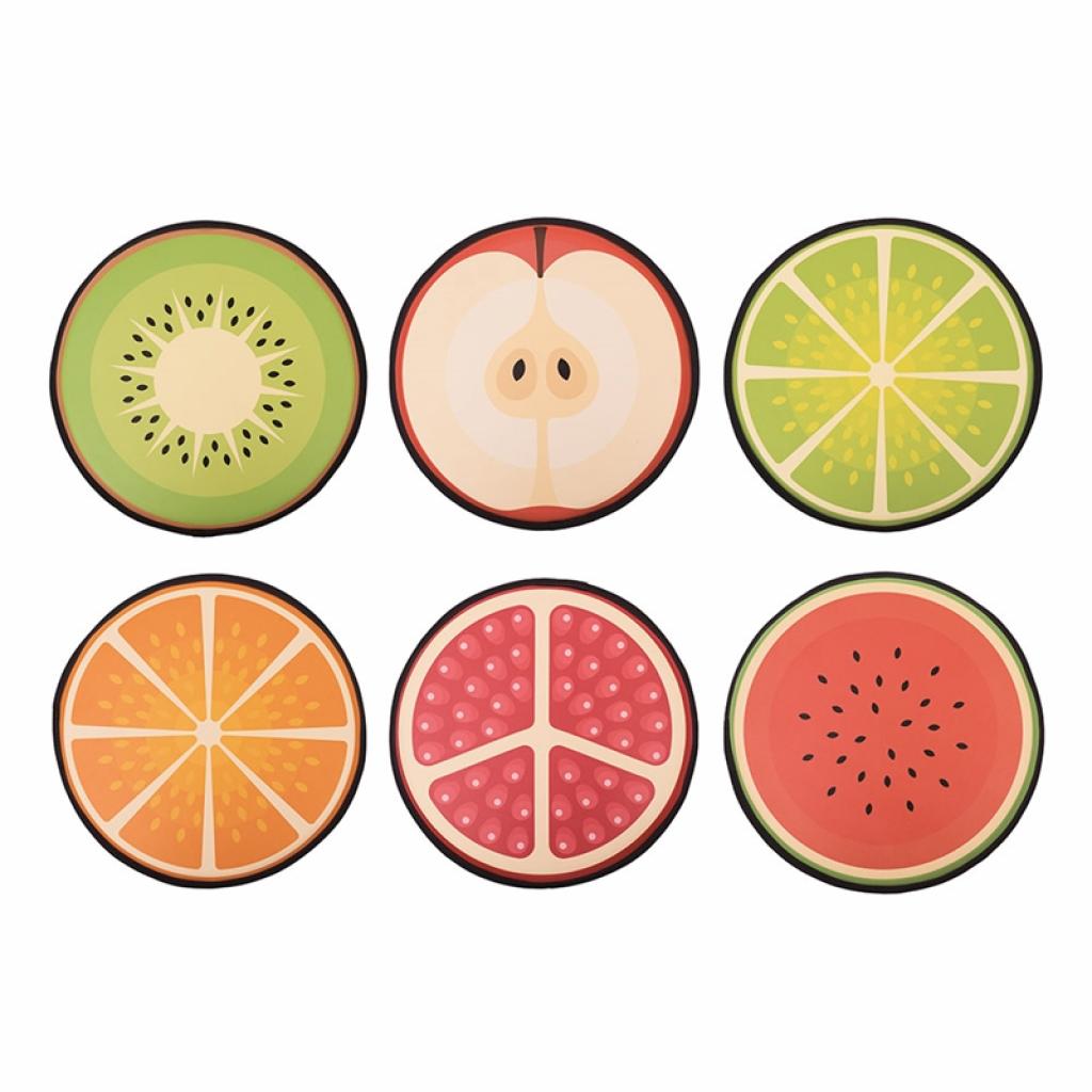 Продукт Nowa Szkola Възглавнички Плодове, меки, плоски, 6 брояна ниска цена с бърза доставка - BestPC.BG