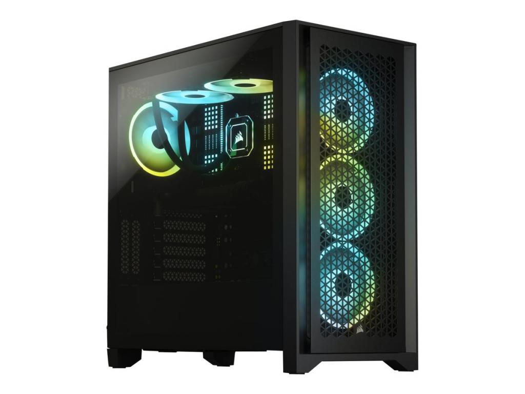 Кутия CORSAIR 4000D Airflow Tempered Glass Mid-Tower Black caseна ниска цена с бърза доставка - BestPC.BG