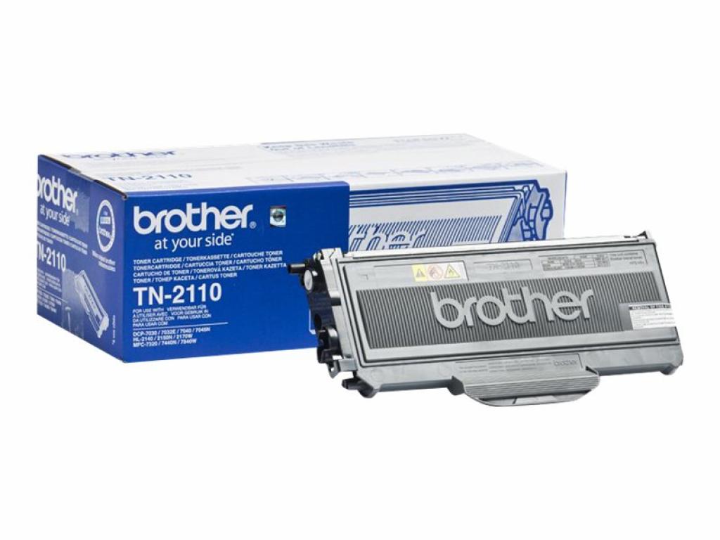 Аксесоар за принтер BROTHER TN2110 toner black 1500pages for HL2140 HL2150N HL2170Wна ниска цена с бърза доставка - BestPC.BG