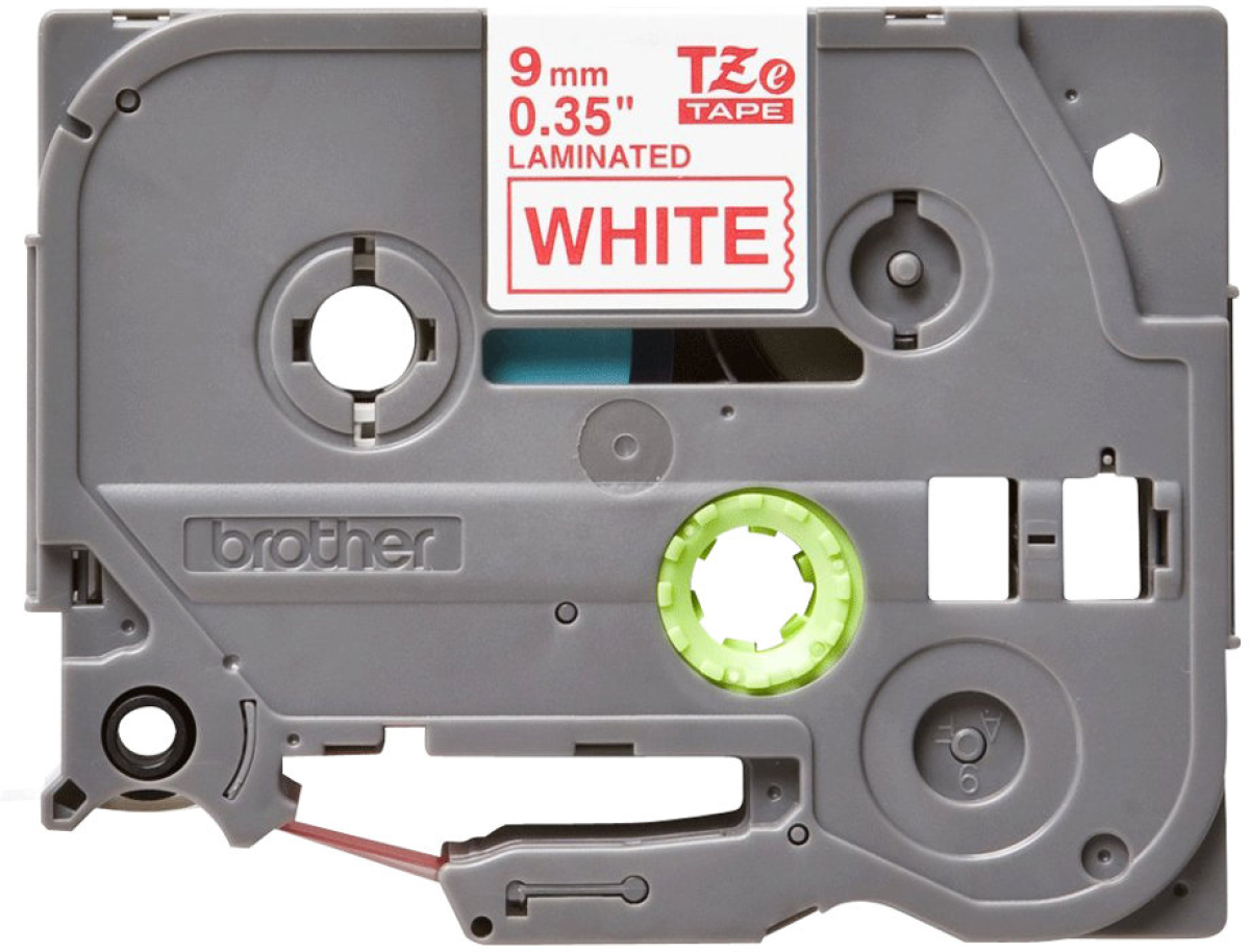 Касета за етикетен принтер Brother TZe-222, за Brother PT-1100/PT-1150/PT-1130, ширина 9ммна ниска цена с бърза доставка - BestPC.BG