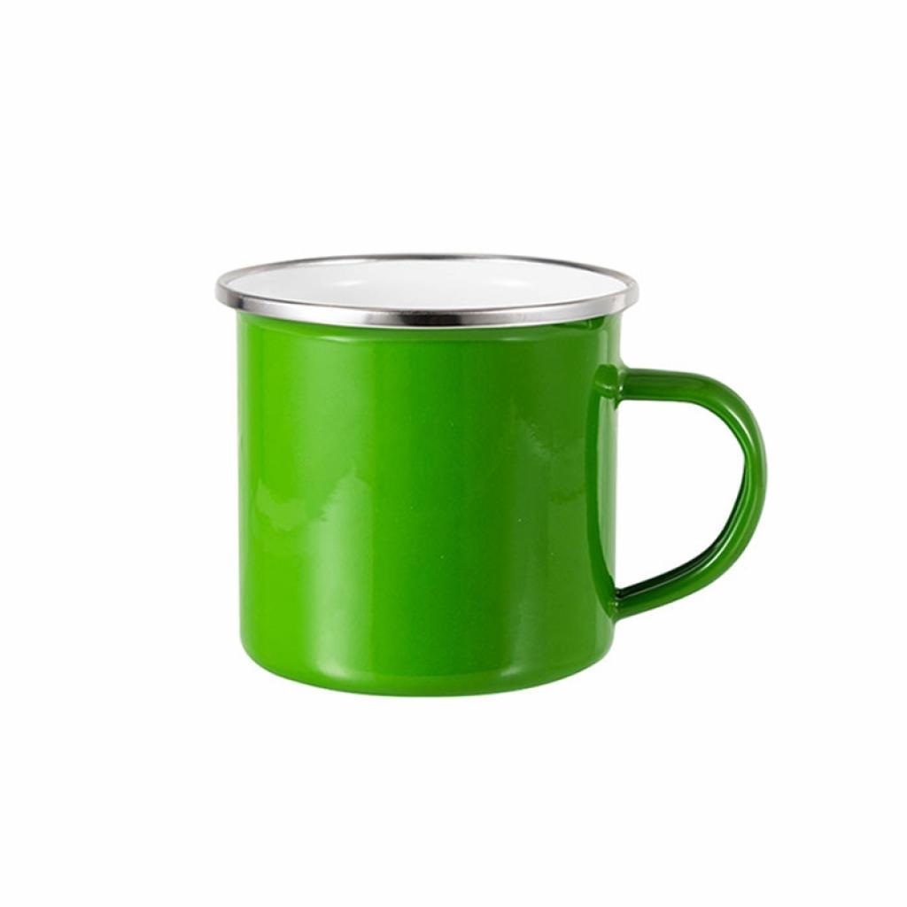 Продукт BESTSUB Канче с дръжка, емайлирано, зелено, 360 mlна ниска цена с бърза доставка - BestPC.BG