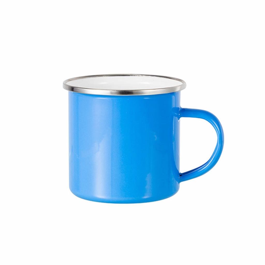 BESTSUB Канче с дръжка, емайлирано, светлосиньо, 360 mlна ниска цена с бърза доставка - BestPC.BG