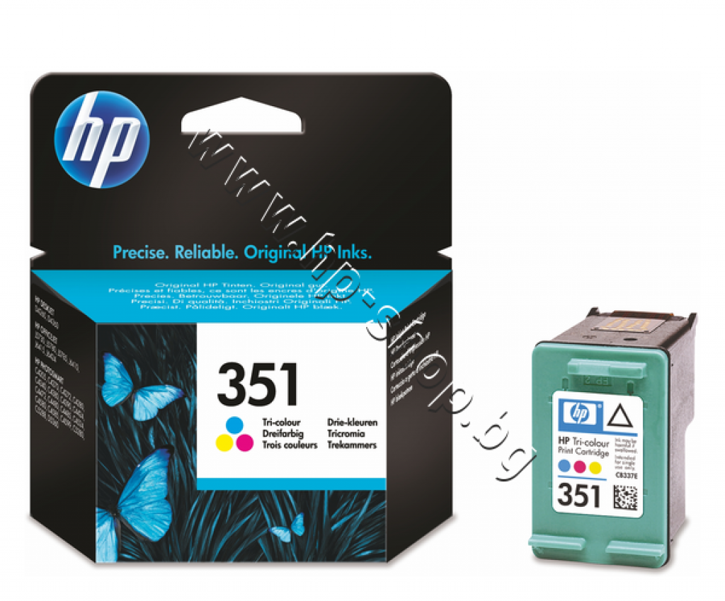 Касета с мастило CB337EE 351 INK CRTRDG TRI/EXPна ниска цена с бърза доставка - BestPC.BG