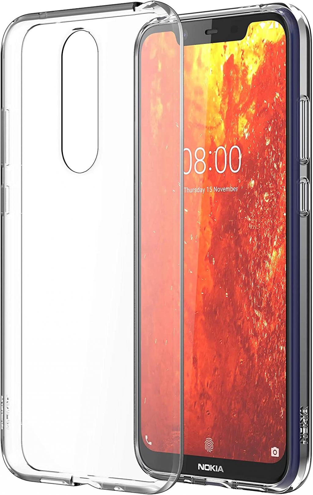 Калъф за смартфон NOKIA 8.1 CC-181 CLEAR CASEна ниска цена с бърза доставка - BestPC.BG