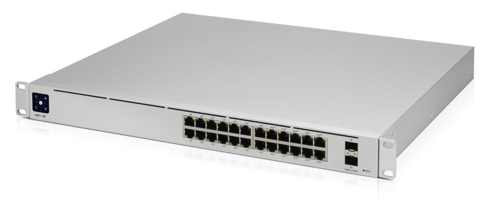 Комутатор/Суич Switch Ubiquiti USW-Pro-24, 24x Gbit RJ45 порта, 2xSFP+ слота, управляем L2, Lна ниска цена с бърза доставка - BestPC.BG
