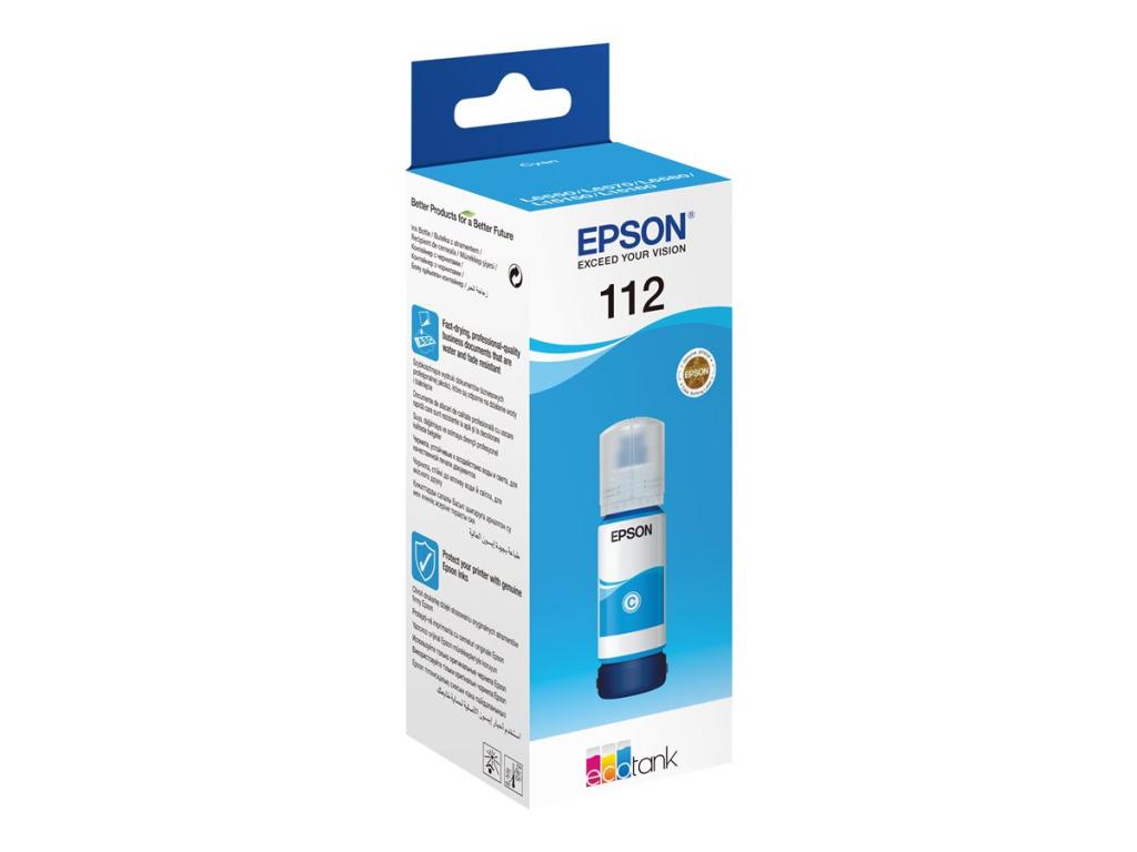 Аксесоар за принтер EPSON 6LB 112 EcoTank Pigment Cyan ink bottleна ниска цена с бърза доставка - BestPC.BG