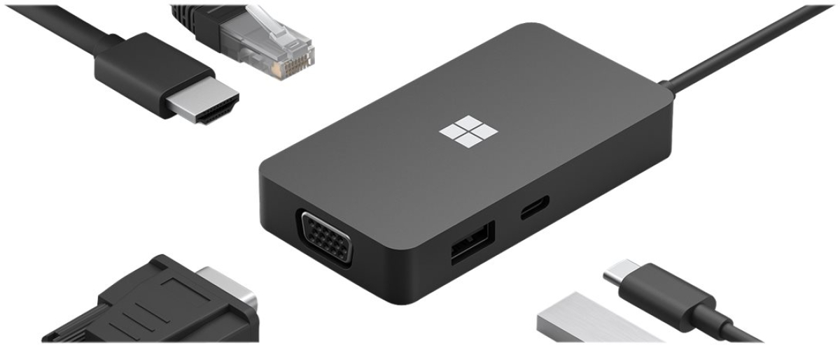 Докинг станция MS Surface USB-C Travel Hub Commercialна ниска цена с бърза доставка - BestPC.BG
