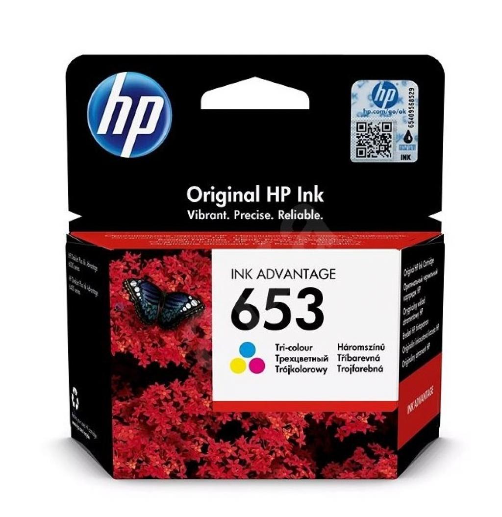 Касета HP 653 TRI-COLOR три цвята 3YM74AEна ниска цена с бърза доставка - BestPC.BG