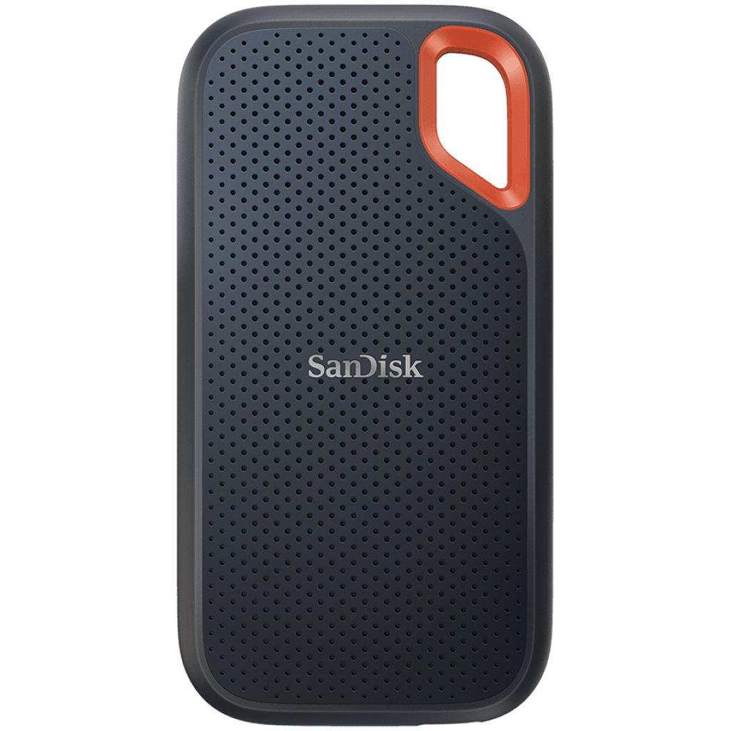 SSD външен SanDisk Extreme 2TB Portable SSD - up to 1050MB-s Read and 1000MB-s Write Speeds, USB 3.2 Gen 2, 2-meter drop protection and IP55 resistanceна ниска цена с бърза доставка - BestPC.BG