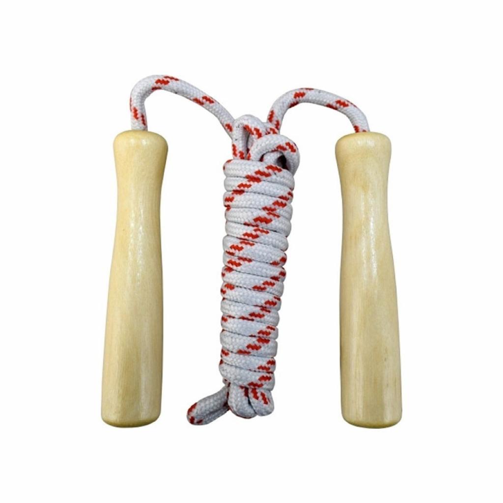 Продукт Въже за скачане, с дървени дръжки, 2.3 mна ниска цена с бърза доставка - BestPC.BG