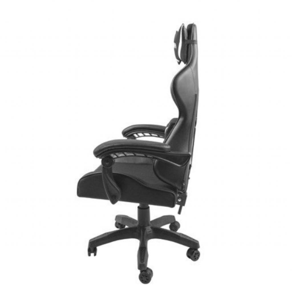 Геймърски стол Fury Gaming Chair Avenger L Черен-Бялна ниска цена с бърза доставка - BestPC.BG