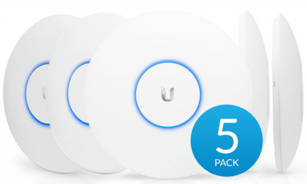 5 бр. точка за достъп Ubiquiti UAP-nanoHDна ниска цена с бърза доставка - BestPC.BG