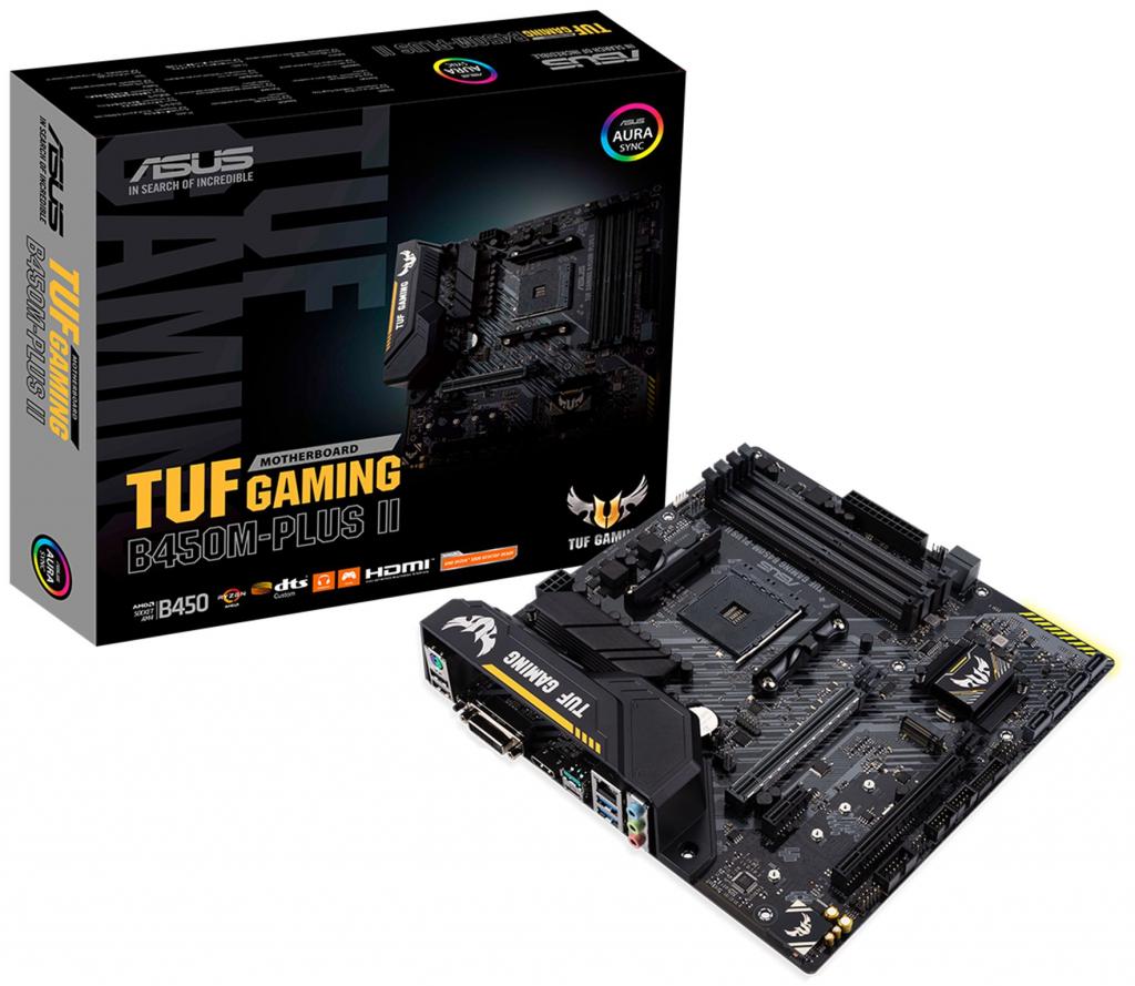 Дънна платка ASUS TUF GAMING B450-PLUS IIна ниска цена с бърза доставка - BestPC.BG