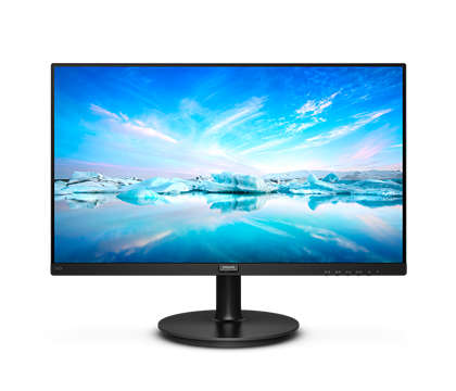 Монитор PHILIPS 242V8A-00 23.8inch IPS WLED FHD 1920x1080 16:9на ниска цена с бърза доставка - BestPC.BG