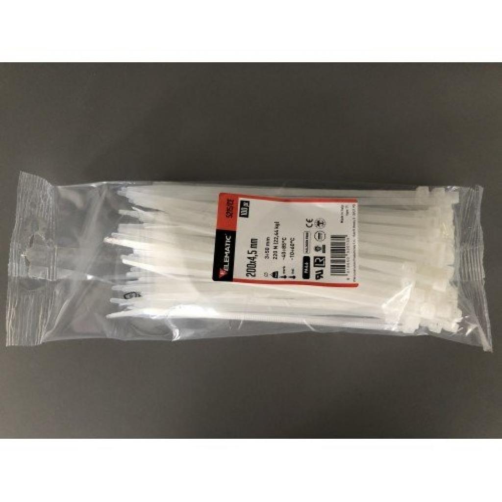 Продукт Кабелни връзки 200х4.5 /100бр/ ELEMATIC ЧЕРНИна ниска цена с бърза доставка - BestPC.BG