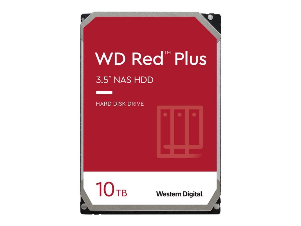 HDD NAS WD Red Plus 10TB SATA 6Gb-s 3.5inch 256MB cache 7200Rpm Internal HDD Bulkна ниска цена с бърза доставка - BestPC.BG