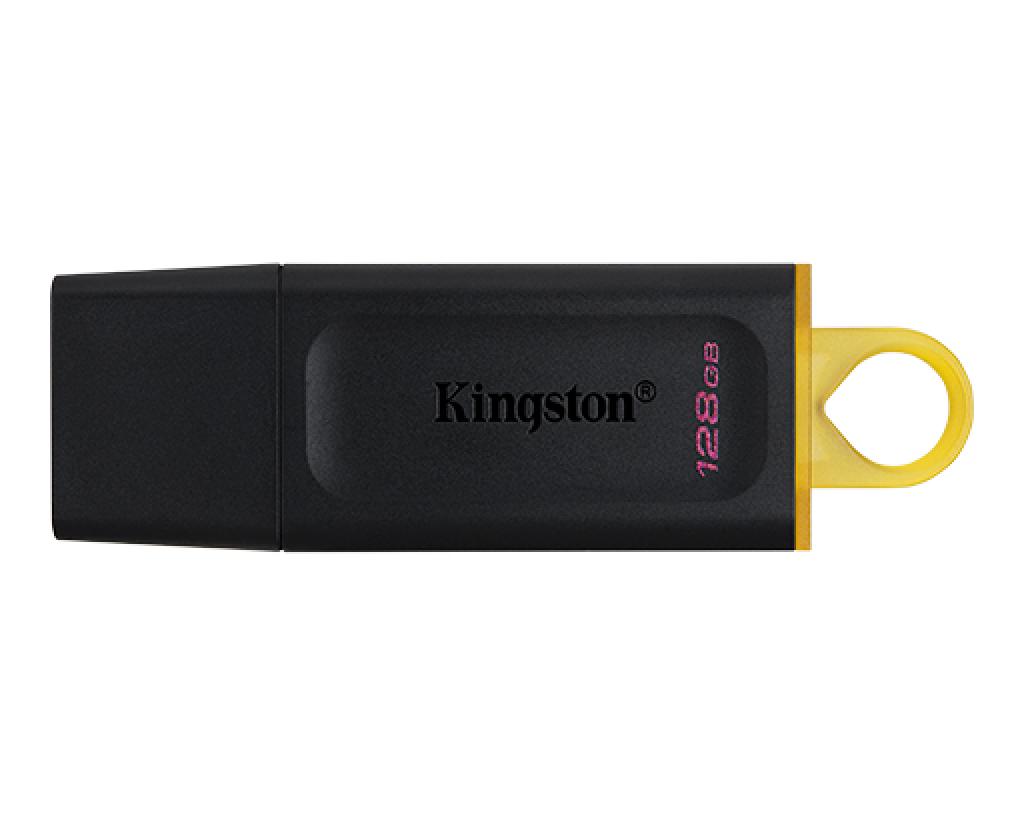 Kingston DataTraveler Exodia - DTX/128GB, 128GB, USB 3.2, черен цвятна ниска цена с бърза доставка - BestPC.BG