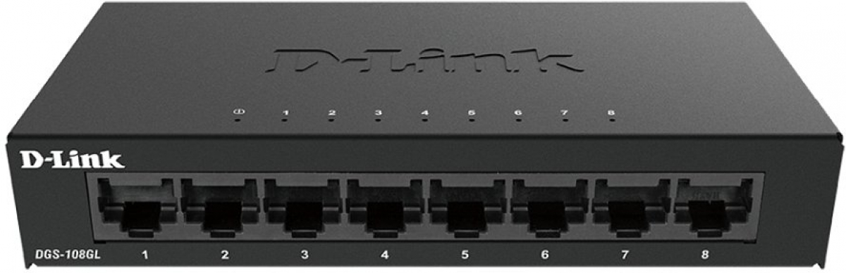 Комутатор/Суич D-Link 8-Port Gigabit Ethernet Metal Housing Unmanaged Switchна ниска цена с бърза доставка - BestPC.BG