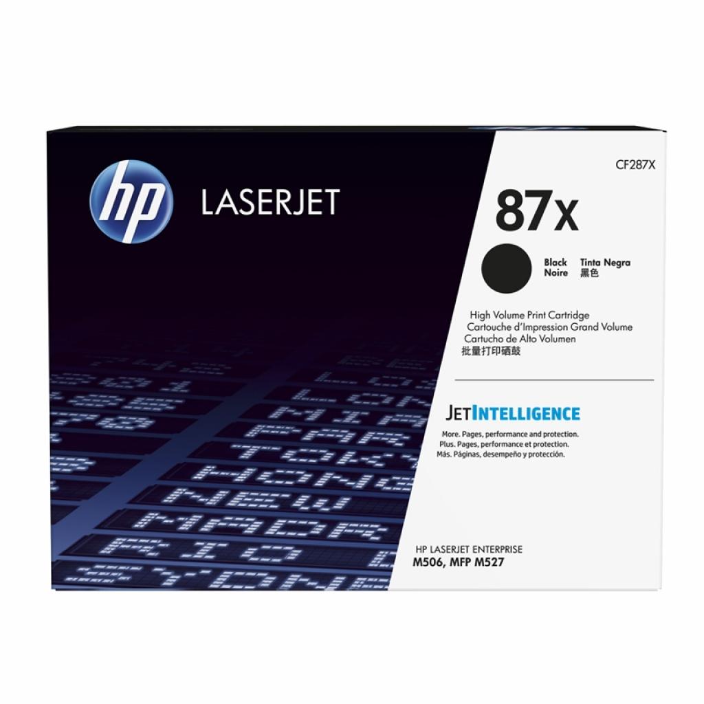 HP Тонер CF287X, 18000 страници-5%, Blackна ниска цена с бърза доставка - BestPC.BG