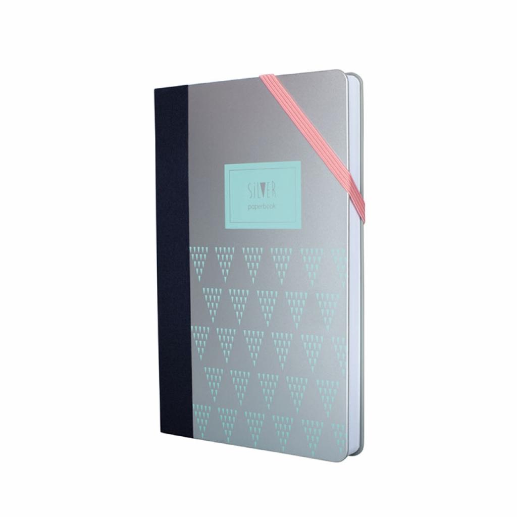 Milan Тефтер Silver, A5, широки редове, с ластик, 80 g, 104 листа, цвят асортина ниска цена с бърза доставка - BestPC.BG