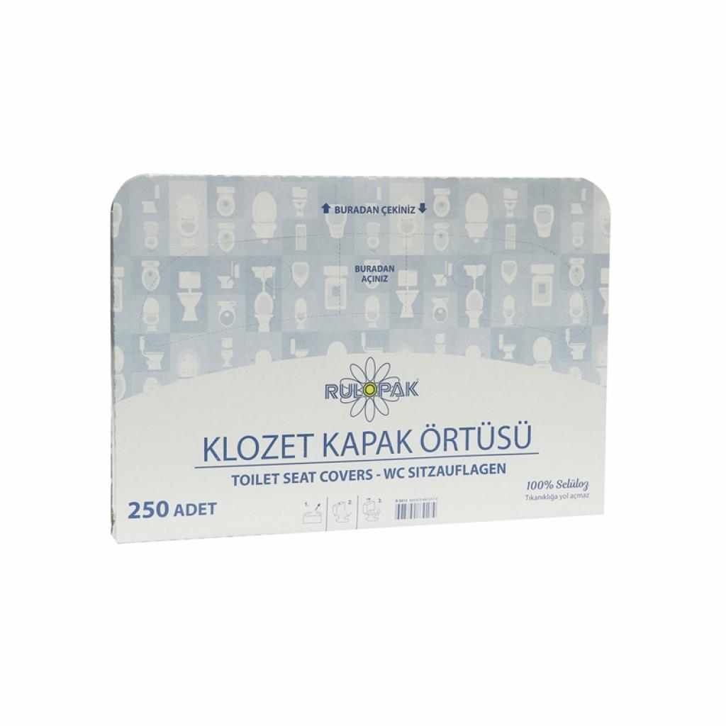 Продукт Rulopak Покривало за тоалетна чиния, 43 х 35.5 cm, 250 брояна ниска цена с бърза доставка - BestPC.BG
