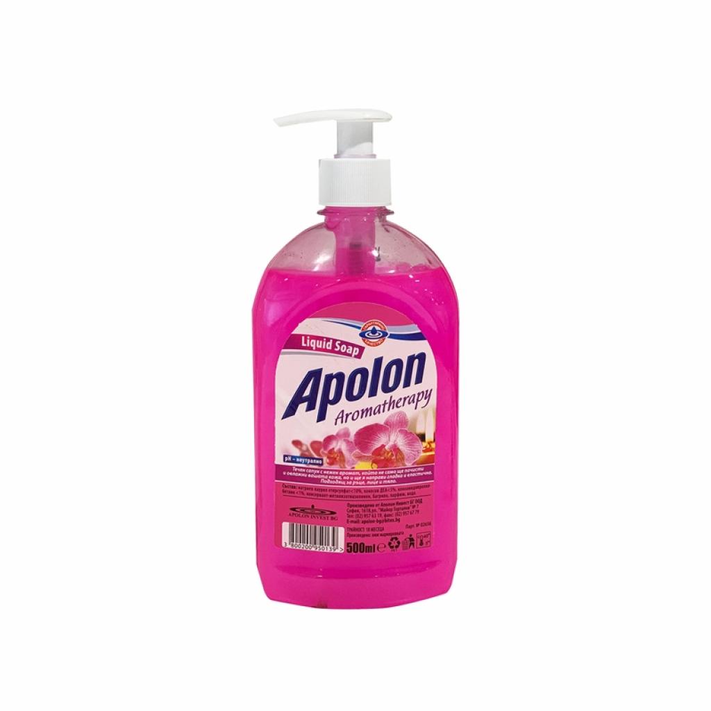Почистващ продукт Apolon Течен сапун Aromatherapy, с помпа, 500 mlна ниска цена с бърза доставка - BestPC.BG