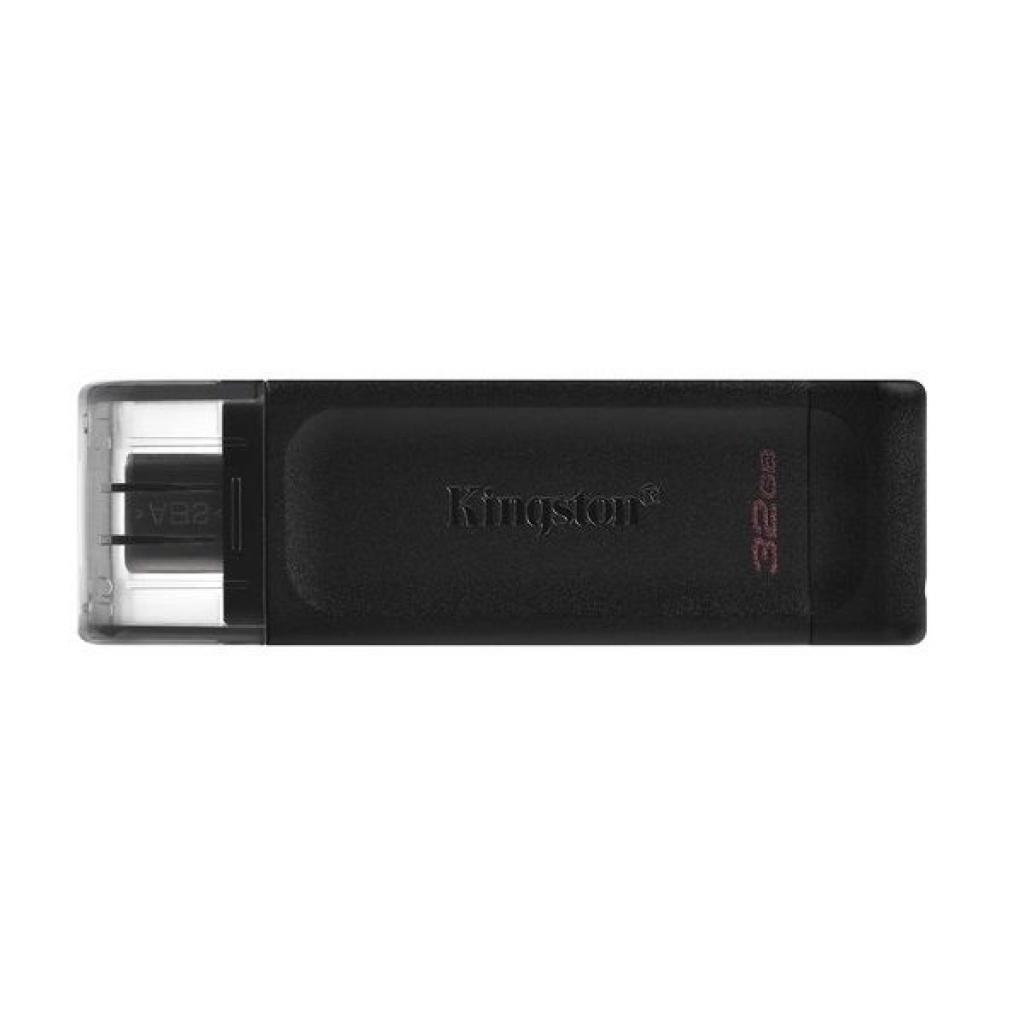 KINGSTON DT70-32GB, 32GB DataTraveler 70, USB 3.2 Type C, чернана ниска цена с бърза доставка - BestPC.BG