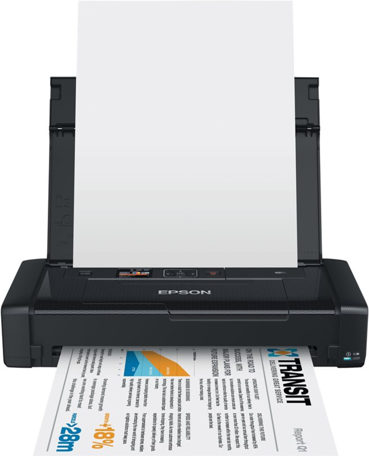 Принтер Epson Imprimanta color portabila WF-100W, A4, 7ppm a-n, 4ppm color, WiFi, USBна ниска цена с бърза доставка - BestPC.BG