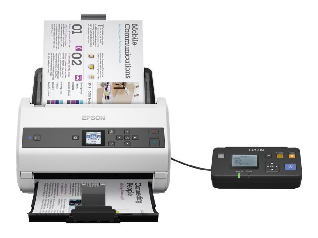 Скенер EPSON Scanner WorkForce DS-870N 65ppmна ниска цена с бърза доставка - BestPC.BG