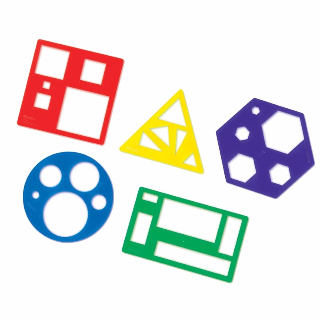 Продукт Learning Resources Шаблони, с геометрични фигури, 5 брояна ниска цена с бърза доставка - BestPC.BG