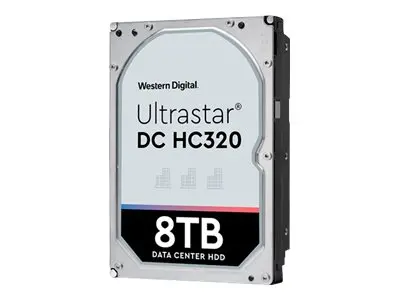 HDD вътрешен WESTERN DIGITAL Ultrastar DC HC320 3.5inch 26.1MM 8000GB 256MB 7200RPM SATAна ниска цена с бърза доставка - BestPC.BG