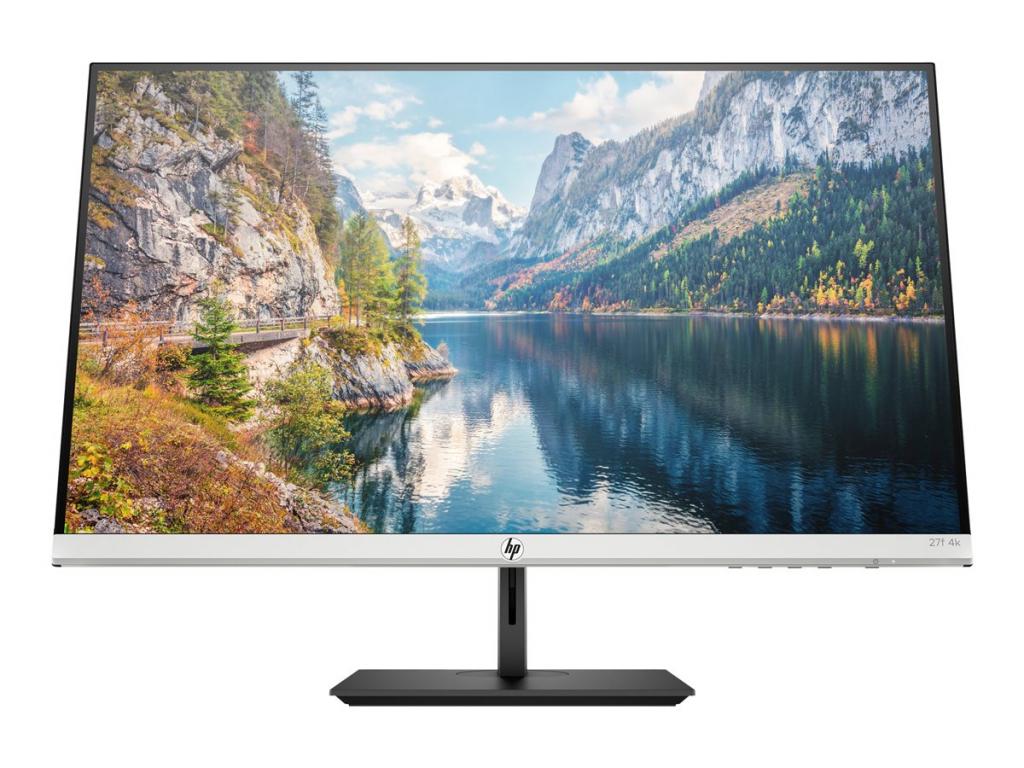 Монитор HP 27f 4k 27inch Anti-Glare IPS Silver-black 16:9 3840x2160 60Hz 5msна ниска цена с бърза доставка - BestPC.BG