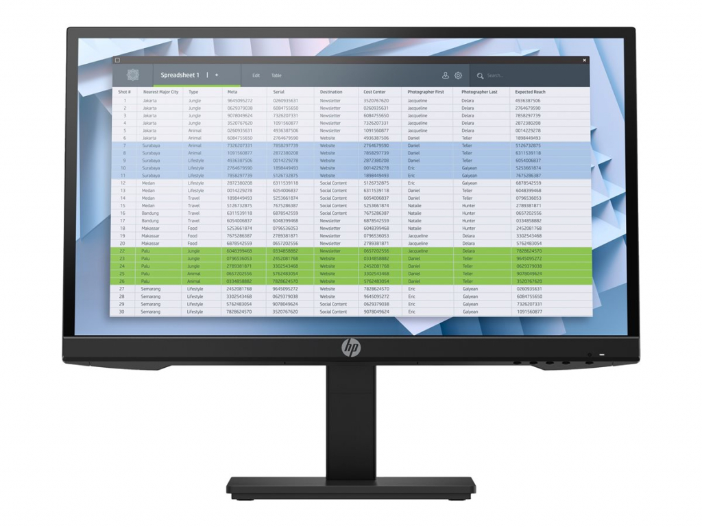 Монитор HP P22H G4 FHD Height Adjust 21.5inch Anti-Glare IPS Black 16:9 1920x1080 60 Hz 5msна ниска цена с бърза доставка - BestPC.BG
