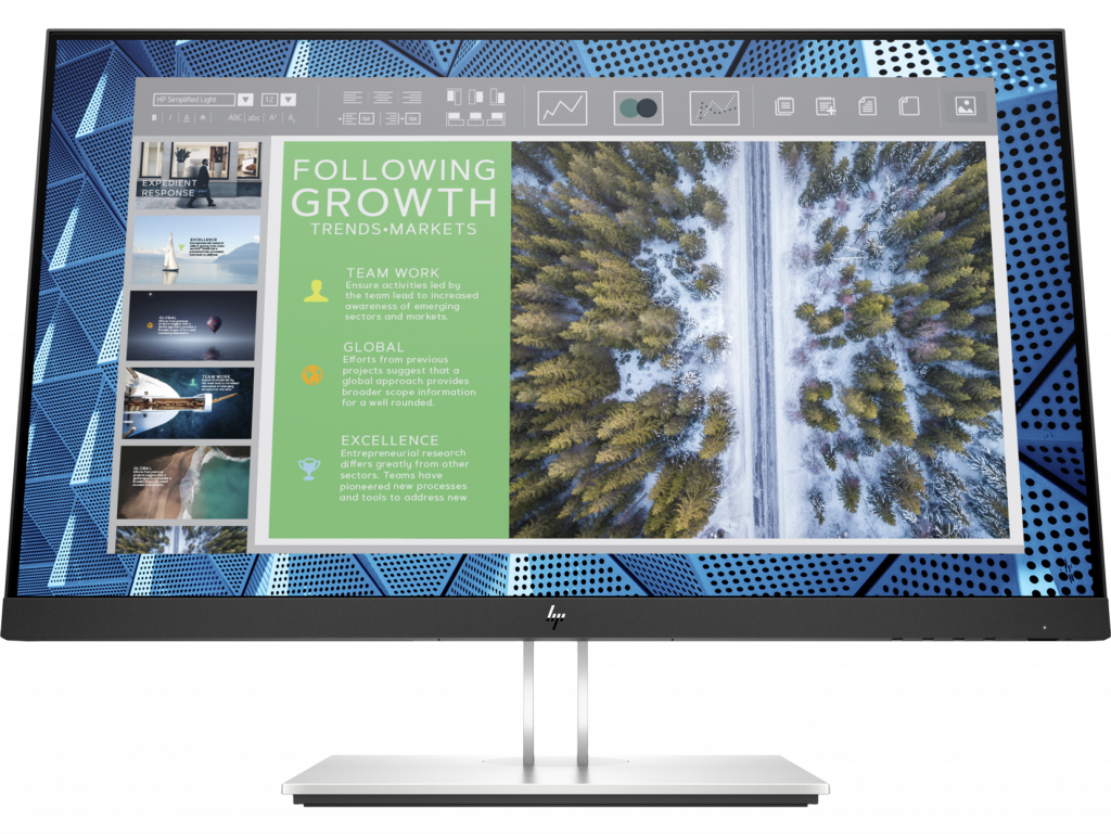 Монитор HP E24q G4 24inch IPS QHD 2560x1440 16:9 Display Port HDMI VGA 5xUSB 3yrна ниска цена с бърза доставка - BestPC.BG