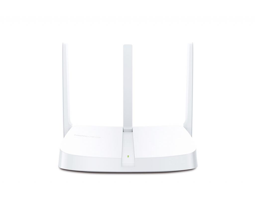 Безжичен рутер Mercusys MW306R, N300, 4x10/100Mbps порта, 3 x 5dBi фиксирани антенина ниска цена с бърза доставка - BestPC.BG